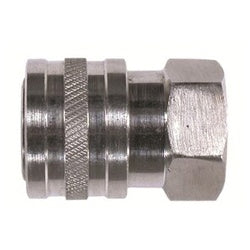 86035SS 1/4 FEMALE SS ST COUPLER