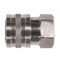 86036SS 3/8 FEMALE SS ST COUPLERS