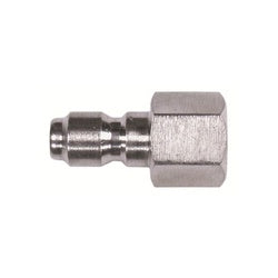 86045SS 1/4 FEMALE SS ST PLUG