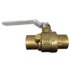 3/4 Fp Lead-Free Sweat Bv W/Drain
