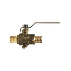 Lf 1/2 Pex Bv With Waste Drain-Drop Ear