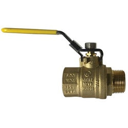 1 1/2 Locking Hndl Malexfemale Ballvalve