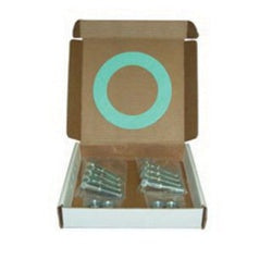 4 Bolt & Gasket Set W/Plated Steel Bolts