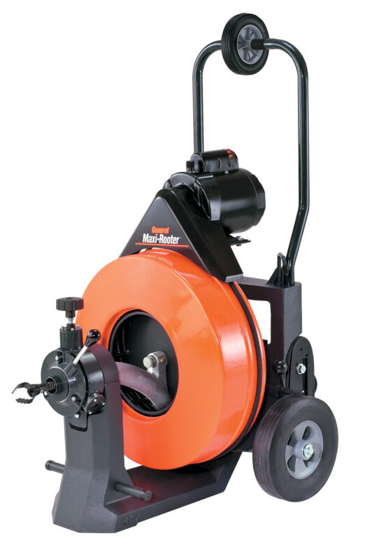 General Wire PMXA – MaxiRooter MaxiRooter Package w/ Power Cable Feed, Guide
