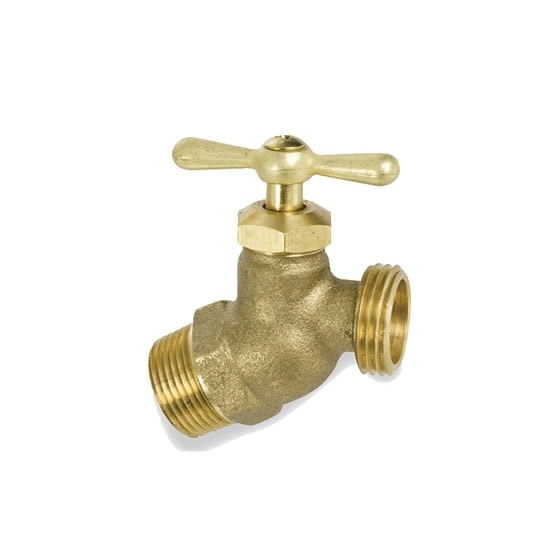 Red-White RW-312 Brass Hose Bibb (1/2”& 3/4”) – 3/4"