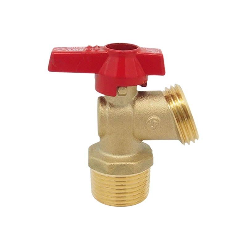 Red-White RW-514AB Lead Free Brass Ball Threaded End Ball Valve Hose Bibb – 1/2"–3/4"