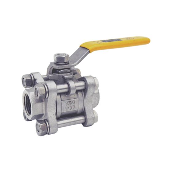 Red-White 4660 Stainless Steel Full Port Ball Valve – Threaded – 1/4"–2"