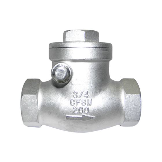 Red-White 884 Stainless Swing Check Valve (1/2”-2”) – 1/2"–2"