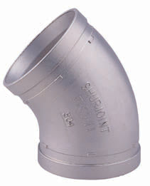 VSH Shurjoint Stainless Steel 45° Elbow