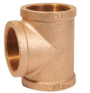 FIP Brass Tee (Lead Free)