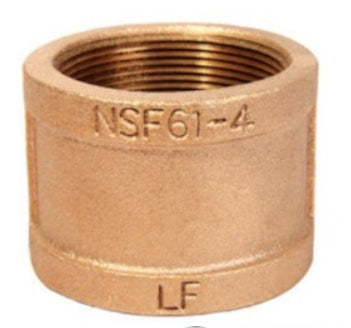 FIP Brass Coupling (Lead Free)
