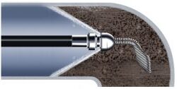 General Wire 176170 - Water Jetter Spring Leader Nozzle (1/8" Nozzle for J1400,