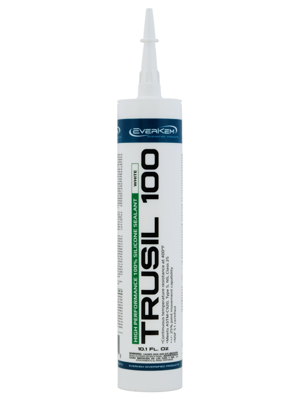 TruSil 100 - 10.1 oz - Mildew Resistant White