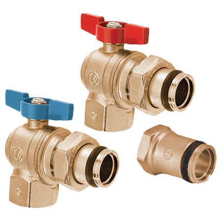 Legend Brass Angle Iso. Valve Pair