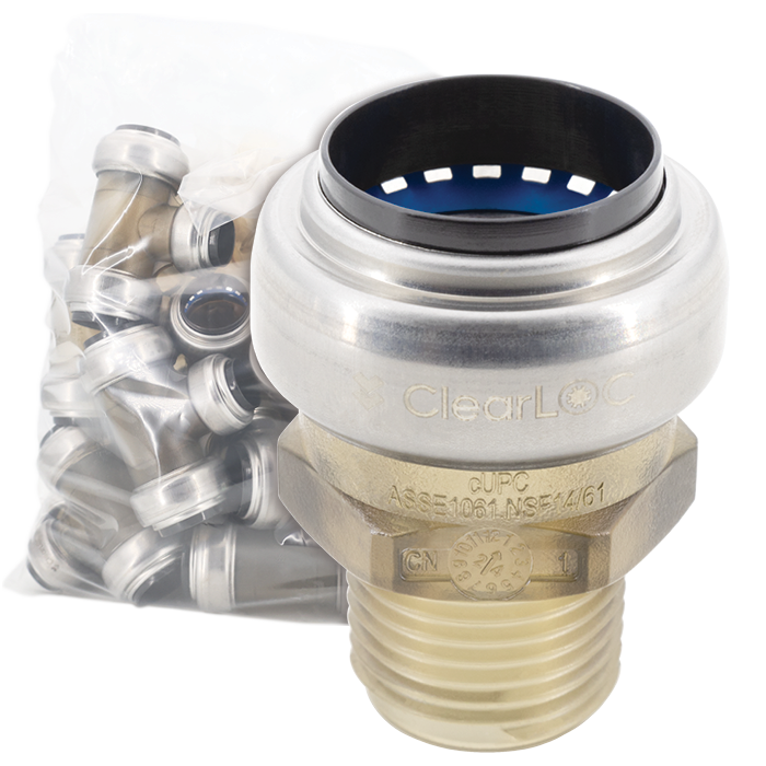 Legend ClearLOC MNPT Red. Adapter BP