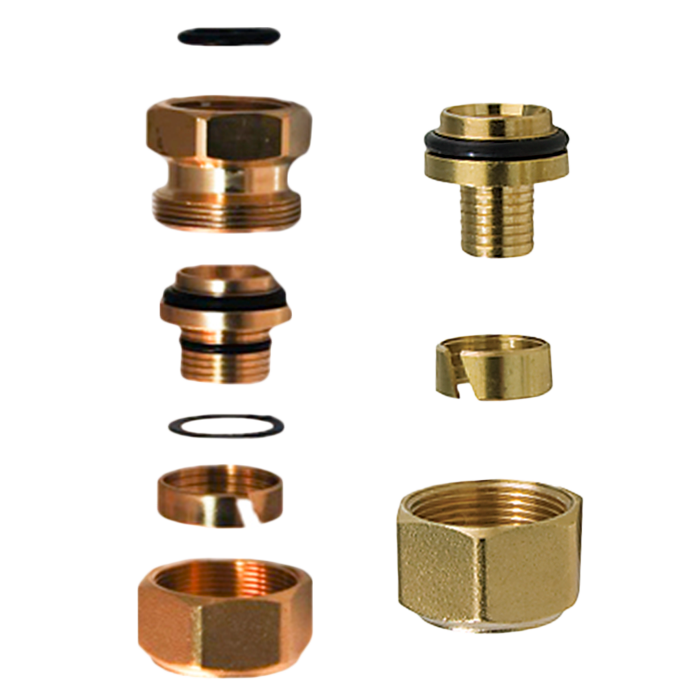 Legend Composite Brass Mfld Connector
