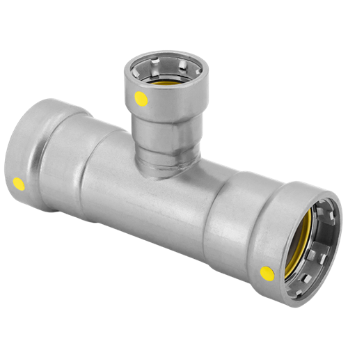 Carbon Steel Press Reducing Tee – LegendPress CSG Gas & Air Fitting
