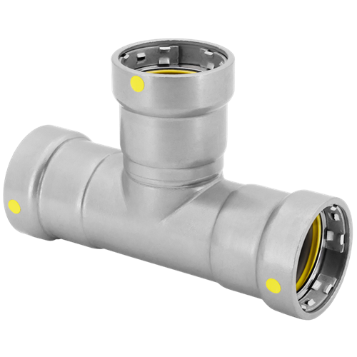 Carbon Steel Press Tee – LegendPress CSG Gas & Air Press Fitting