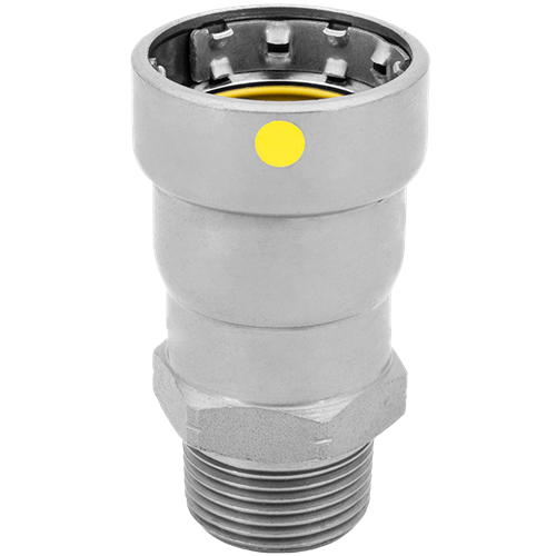 Carbon Steel Press Male Adapter – LegendPress CSG MNPT Transition
