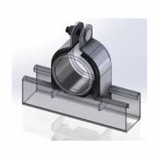 Cushion Clamp Zinc Import 2-5/8" O.D.