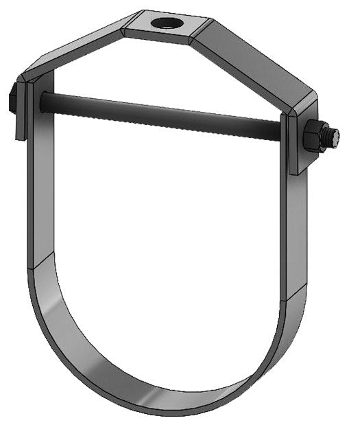 Clevis Hot Dip Galvanized 10" DIP (with Spacer)
