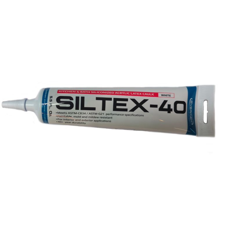 Everkem ST40-5W SilTex 40 – 5.5 Fl. Oz. Squeeze Tube - White