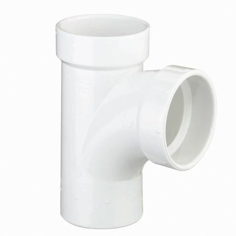 6" Sanitary TEE STREET PVC DWV