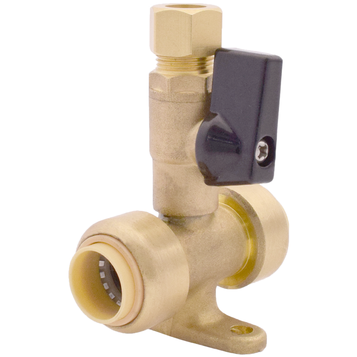 Legend Insta-Loc II DE Tee w/OD Valve