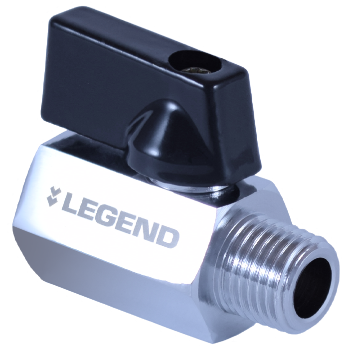 Legend MNPT x FNPT Mini Ball Valve