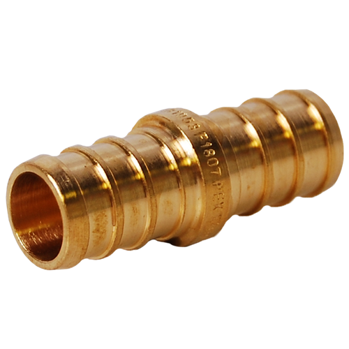 3/4" Pex Crimp Coupling Lead Free