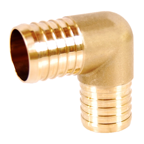 1-1/4" Pex Crimp 90 Elbow Lead Free
