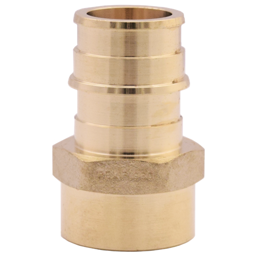 1-1/2" Expansion X 1-1/2" Fip Pex Brass Adapter Lead Free