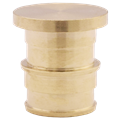 1" Expansion Pex Brass Plug Lead Free