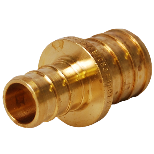 1-1/2" X 3/4" Pex Crimp Red. Coupling Lead Free