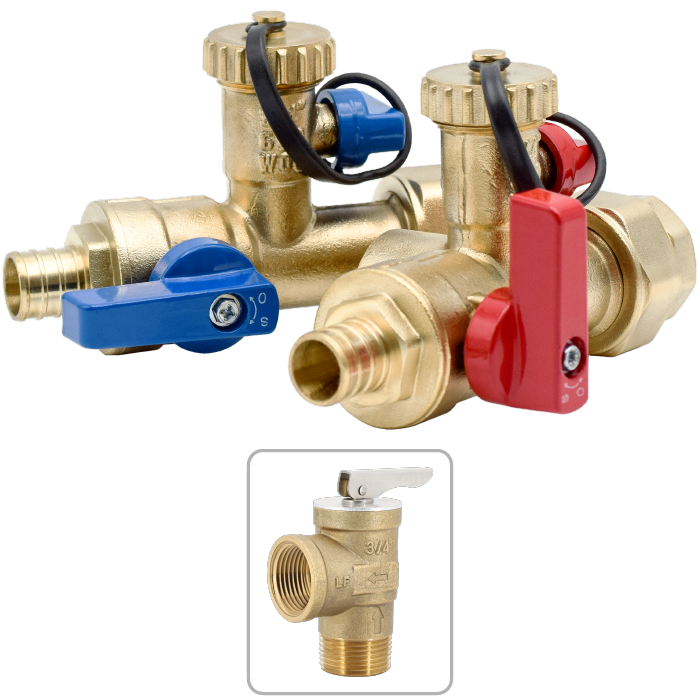 Legend NL Crimp PEX TWHV Kit with PRV