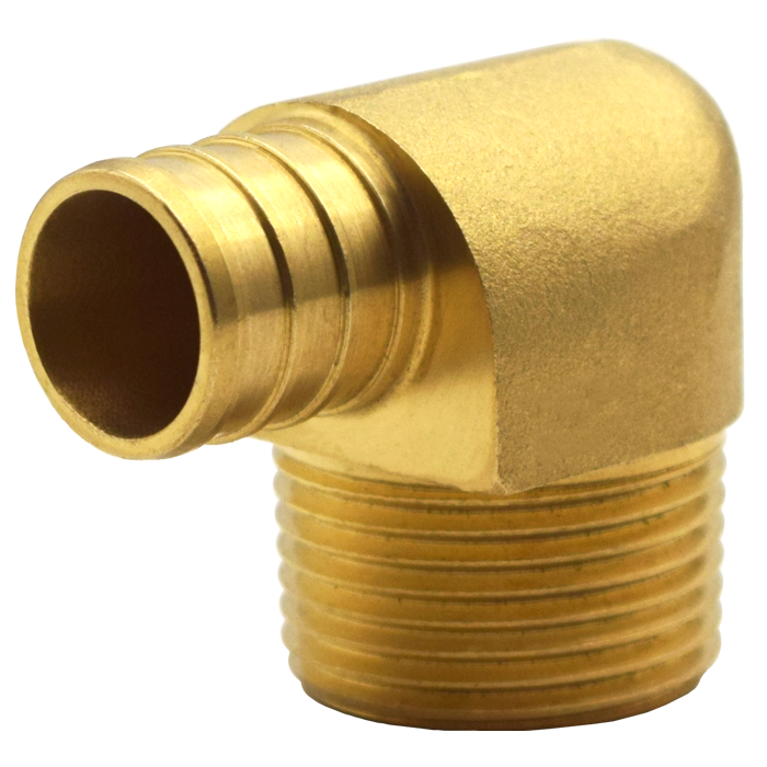 Legend NL Crimp PEX x MNPT Elbow