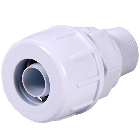 Legend PVC Push x MNPT Adapter