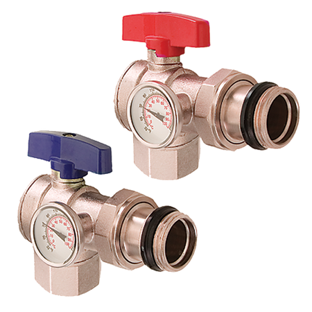 Legend SS Angle Isolation Valve Pair