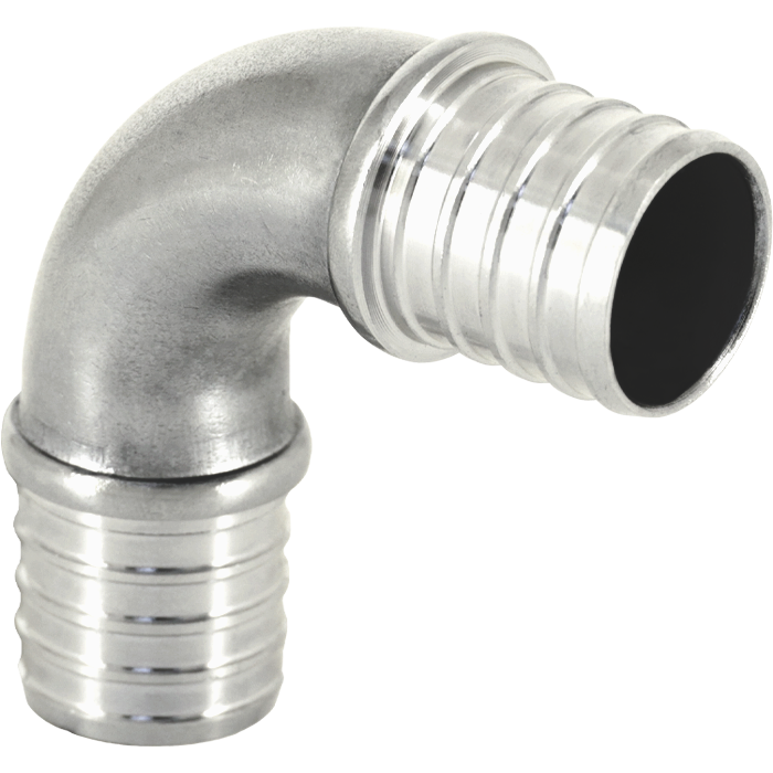Legend SS Crimp PEX Elbow