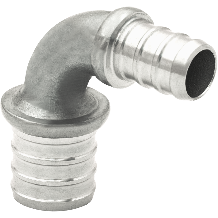Legend SS Crimp PEX Reducing Elbow