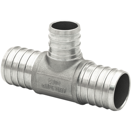 Legend SS Crimp PEX Reducing Tee