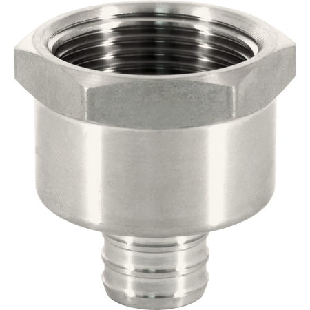 Legend SS Crimp PEX x FNPT Red. Adpt.