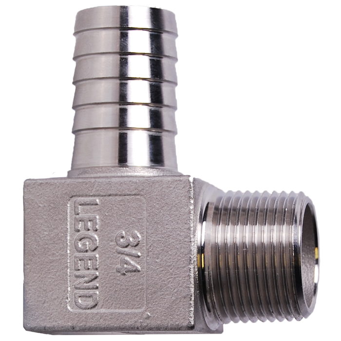 Legend 304 SS Hydrant Elbow