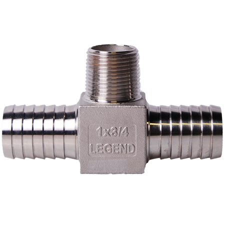 Legend 304 SS Hydrant Tee