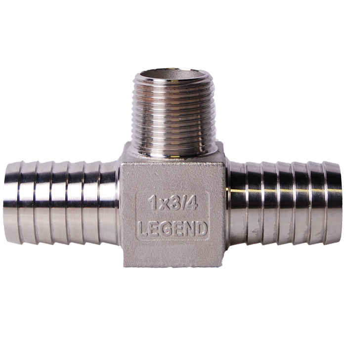 Legend 304 SS Hydrant Tee
