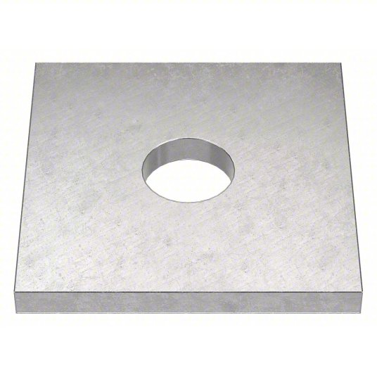 Square Strut Washer T-304 Stainless Steel 1/2"