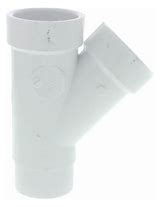 4"X4"X3" Wye RED STREET SXHXH PVC DWV
