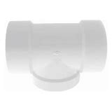 4" Cleanout TEE W/FLUSH Plug PVC DWV