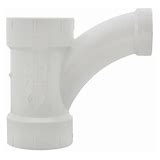 4"X4"X3" COMB Wye & 45° Bend 1PC PVC DWV
