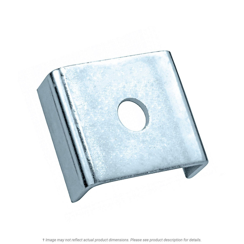 U-Saddle Strut Washer Zinc Import 1/2"